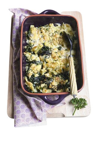 risotto with curly kale