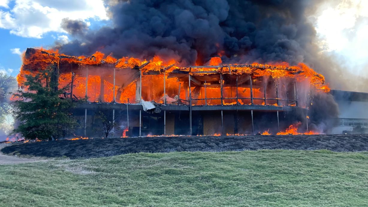 The clubhouse at Shreveport Country Club 