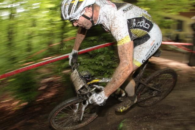 Florian Vogel (Scott Swisspower) on his way to third