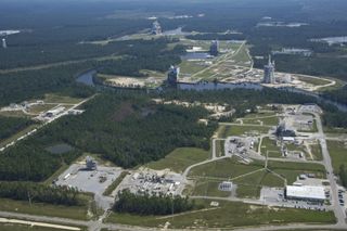 John C. Stennis Space Center covers more than 13,000 acres on the Mississippi-Louisiana border.