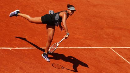 Naomi Osaka beat Romania’s Patricia Maria Tig in the French Open first round 