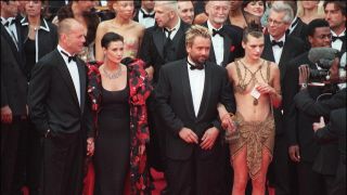 Bruce Willis and Demi Moore on the red carpet