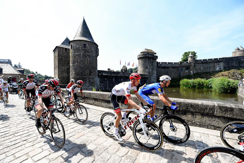 Scenery along the route of stage 7 at the Tour de France