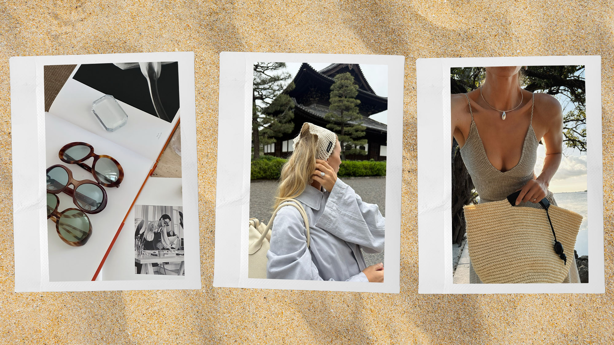 viral summer accessories collage