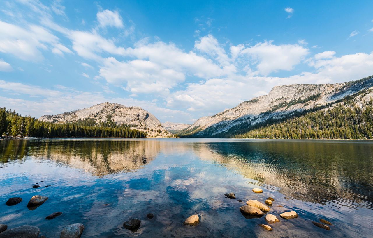 Tenaya Lake, Yosemite National Park, California, USA, North America