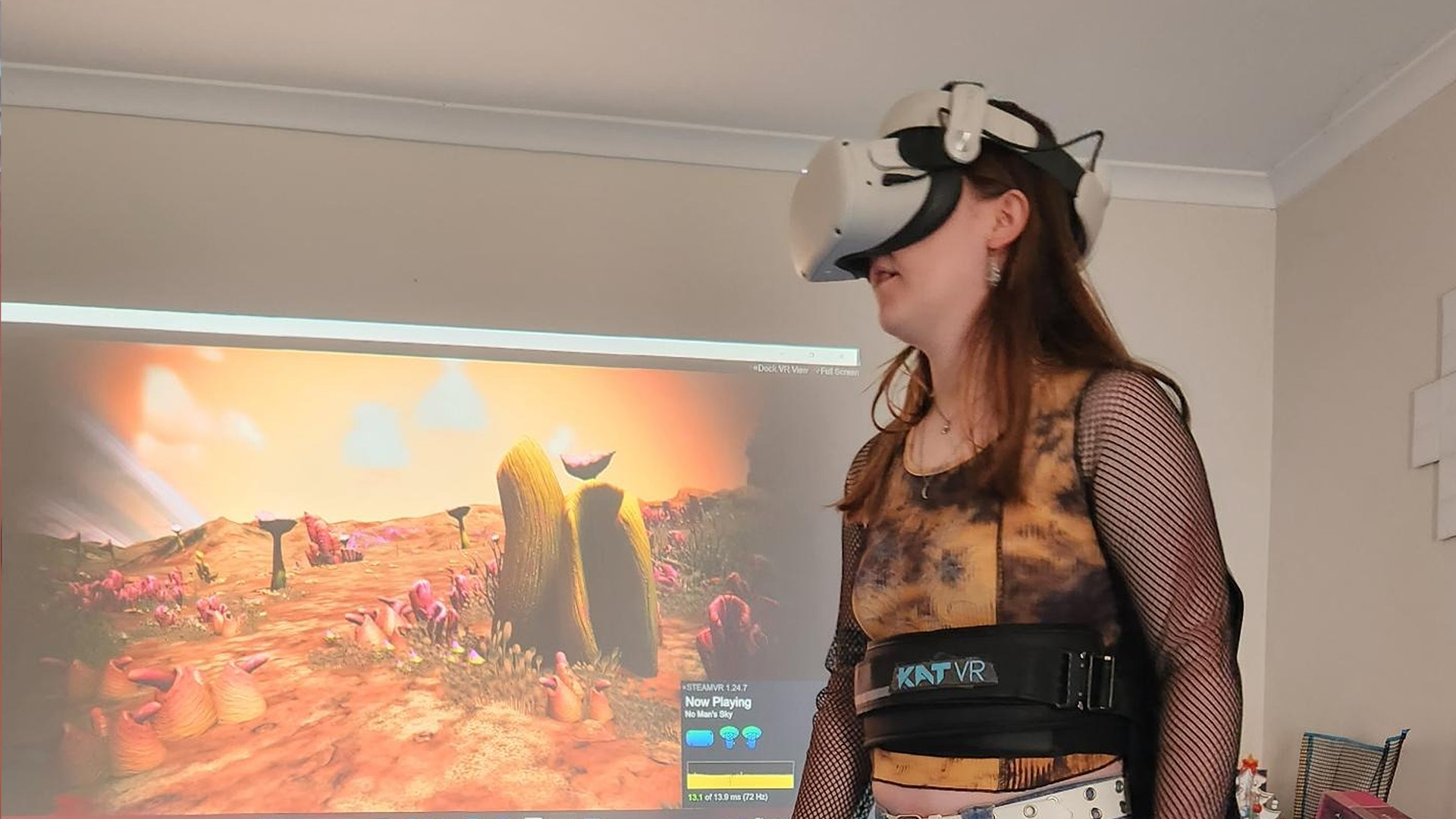 İlk zamanlayıcılar tarafından kullanılan Kat VR koşu bandı.