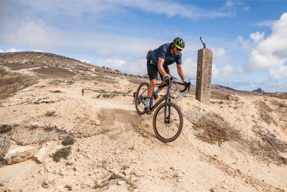 Much of Porto Santo is covered in loose grit