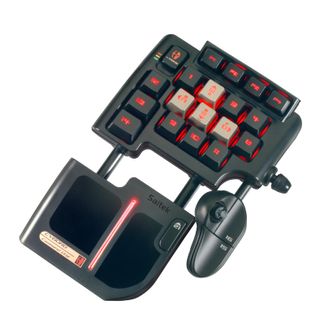 The objective when using any gamepad is to provide enough features that your left hand can be free of the keyboard entirely while gaming.
