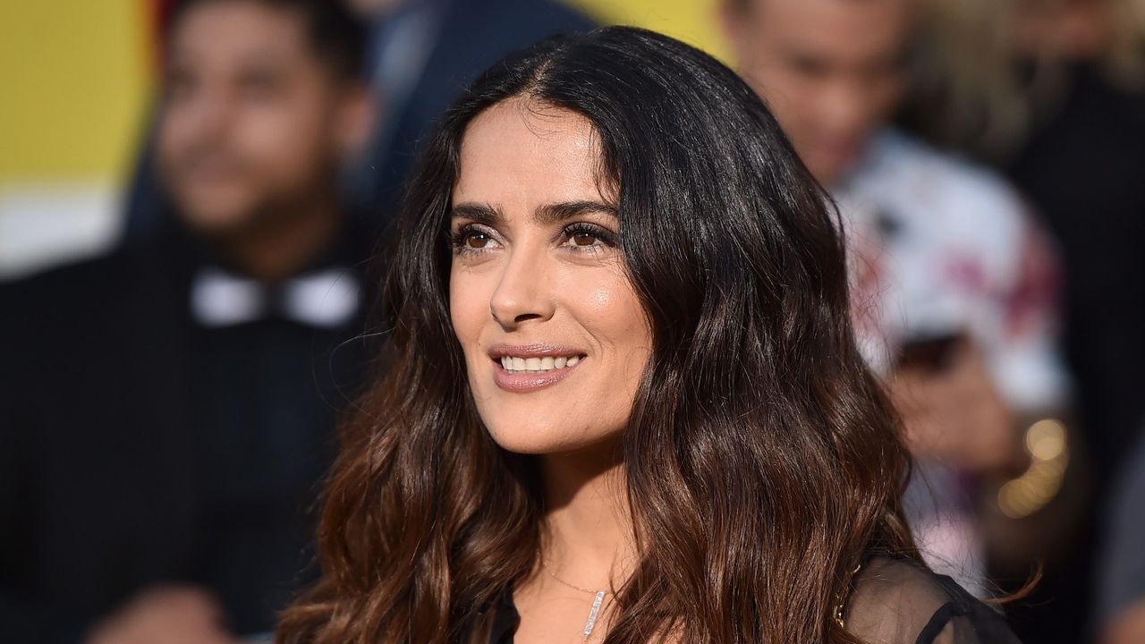 WESTWOOD, CA - AUGUST 09: Actress Salma Hayek attends the premiere of Sony&#039;s &#039;Sausage Party&#039; at Regency Village Theatre on August 9, 2016 in Westwood, California. (Photo by Alberto E. Rodriguez/Getty Images)