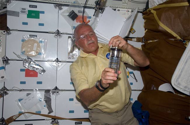 coolest experiments in space