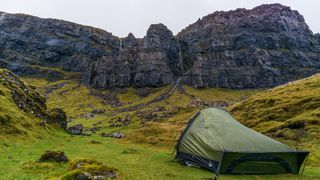 wild camping on Dartmoor: Skye wild camp