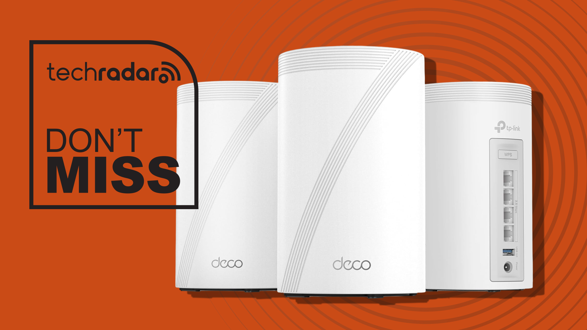TP-Link Deco 7 Pro Tri-Band WiFi 7 BE10000 Whole Home Mesh System