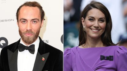 James Middleton and sister Kate Middleton