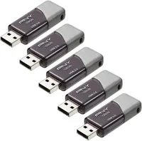 PNY 128GB Turbo Attaché 3 USB 3.0 Flash Drive 5-Pack