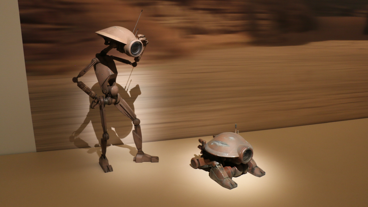Stills from the Lucas Museum of Narrative Art.