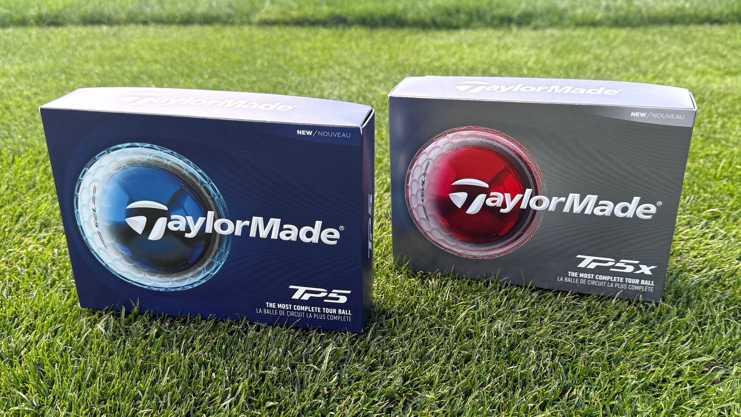 TaylorMade 2026 TP5 and TP5x dozen ball packaging