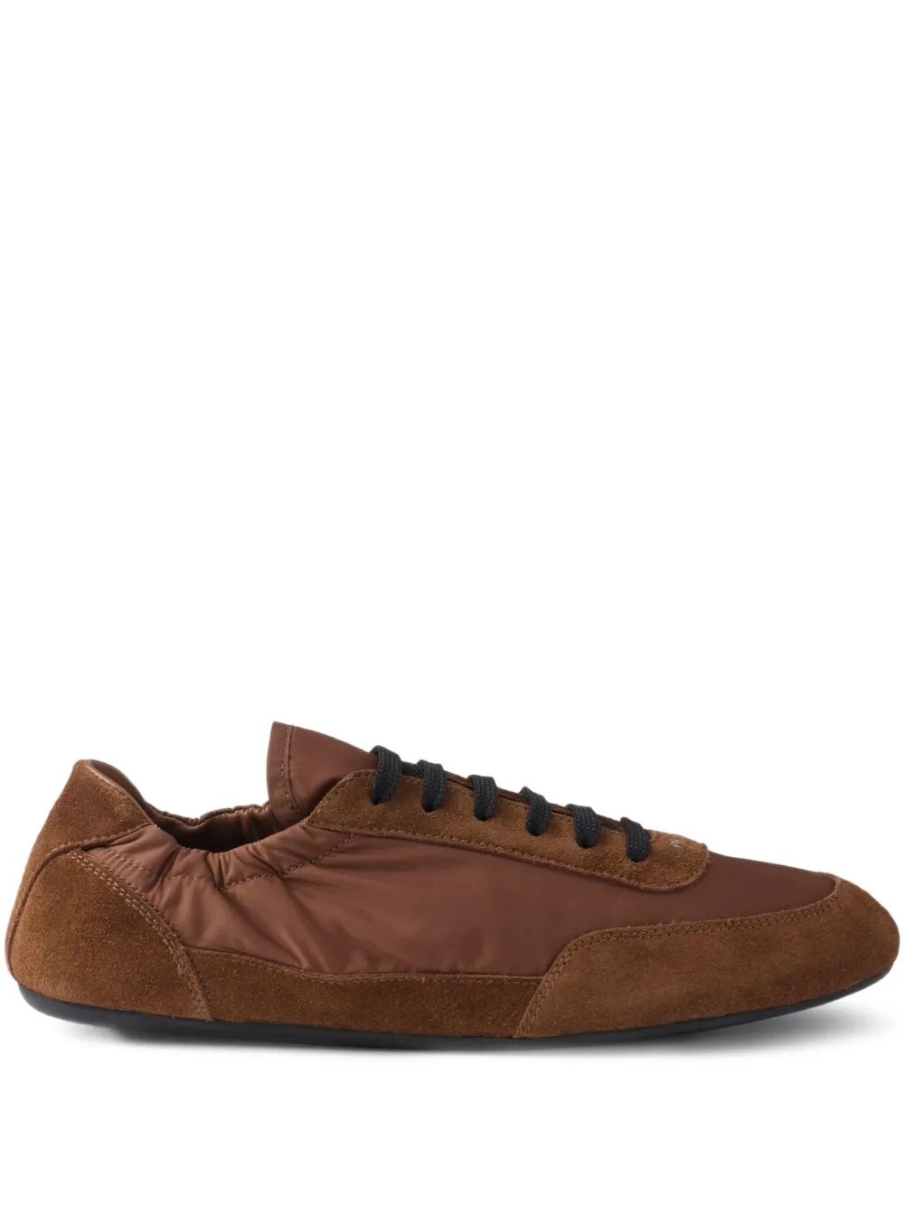 Prada Collapse Re-Nylon Suede Sneakers | 35.5