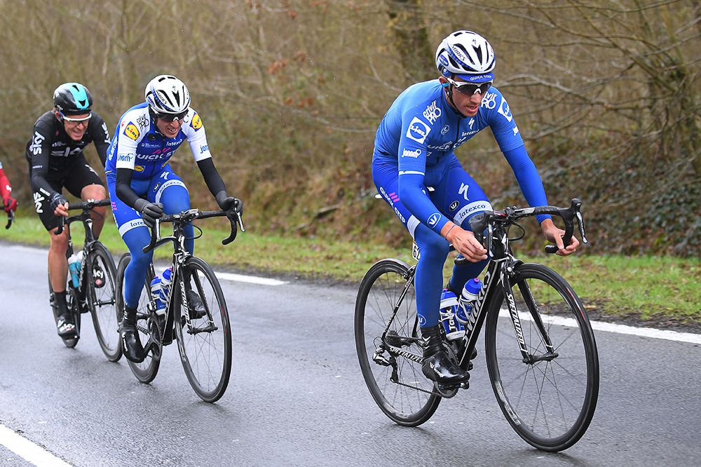 Quick-Step's Julian Alaphilippe and Dan Martin