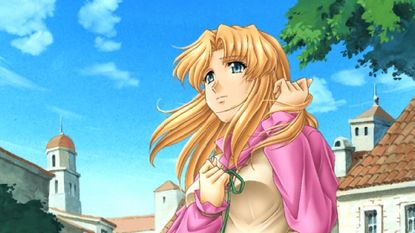 Character art from the PS2 version of Ys 5