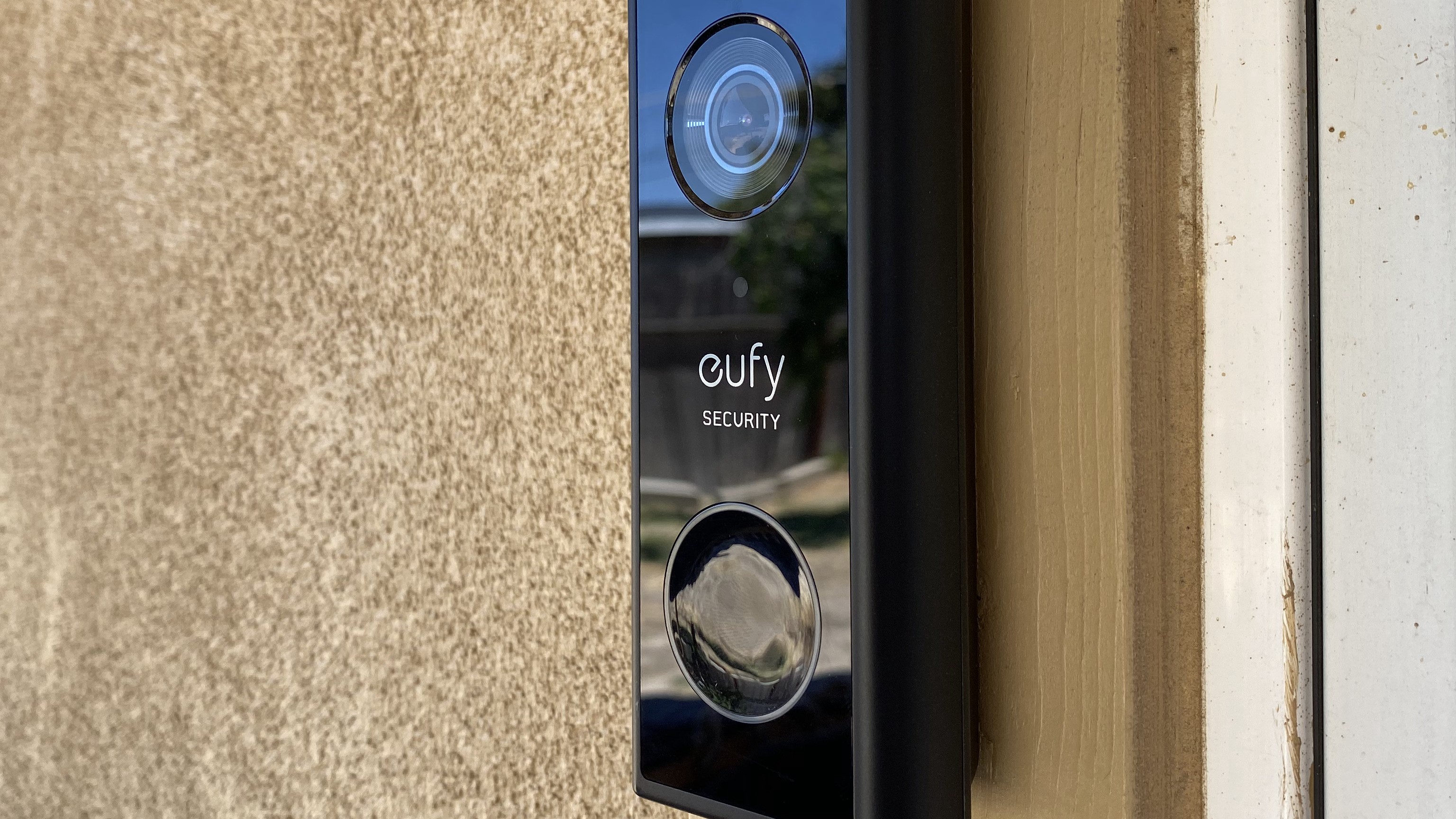 Eufy Video Doorbell 2K Battery installed on wall