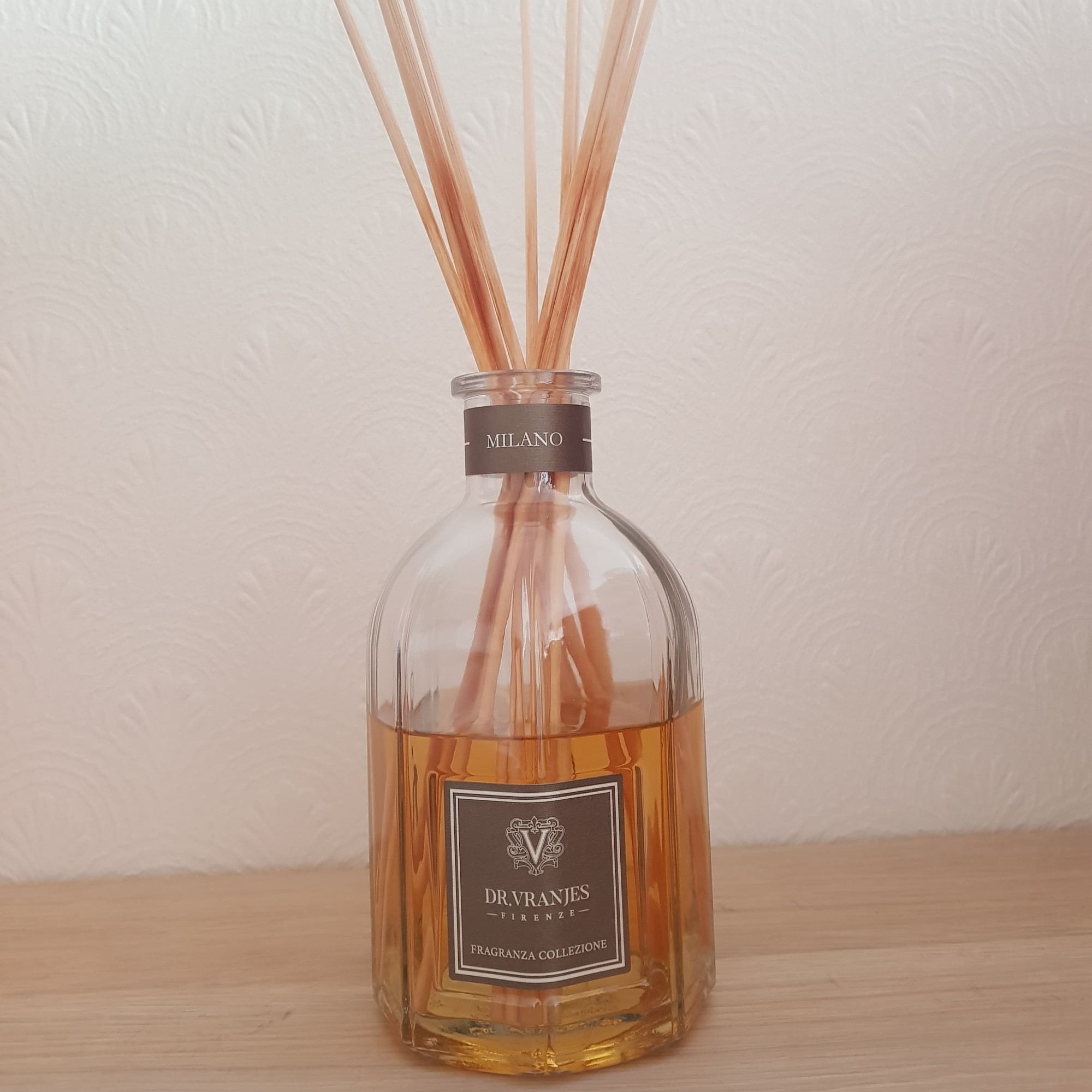 The Milano reed diffuser by Dr. Vranjes in Sara Hesikova's home