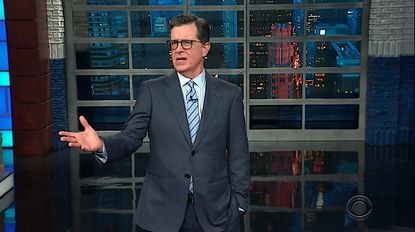 Stephen Colbert bids Rosenstein a confused goodbye