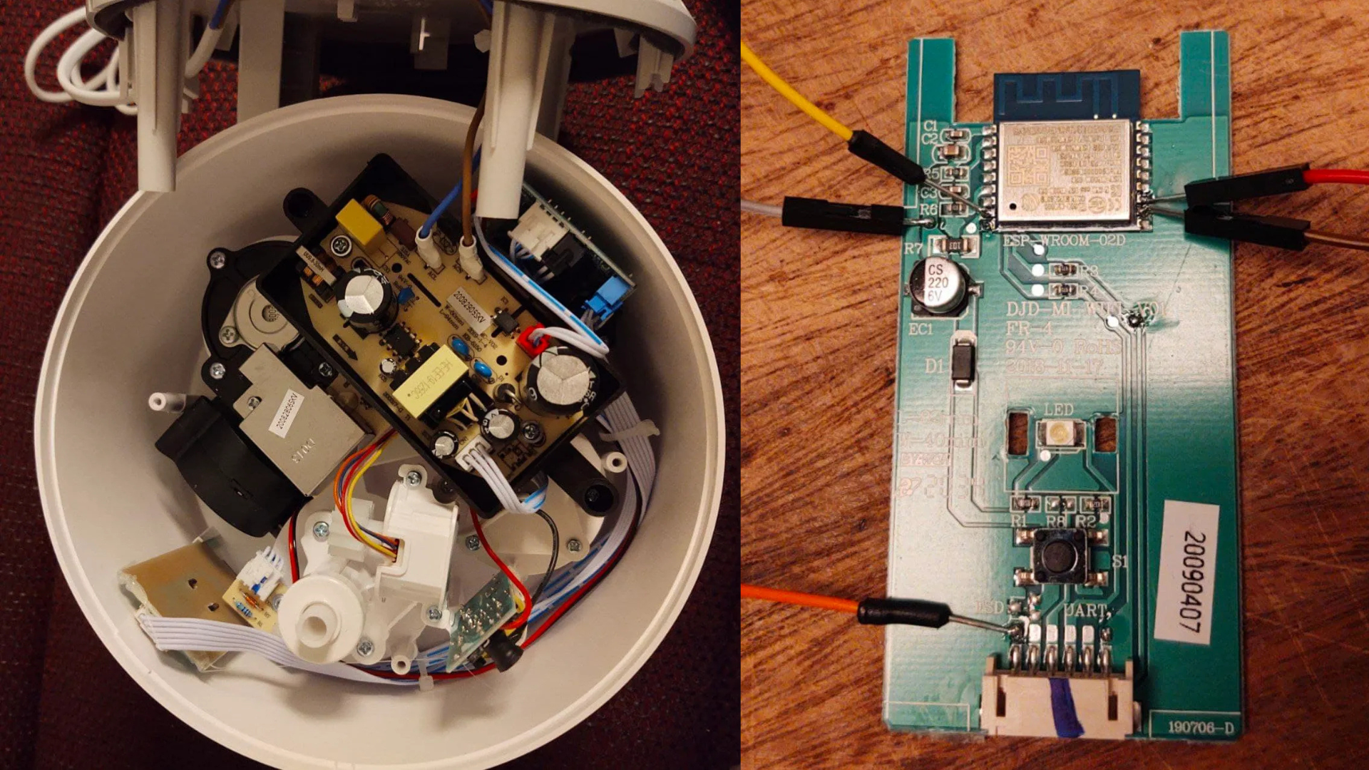 The internals of a Xiaomi Humidifier