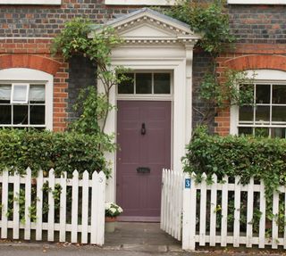 painting a front door can increase your home's kerb appeal