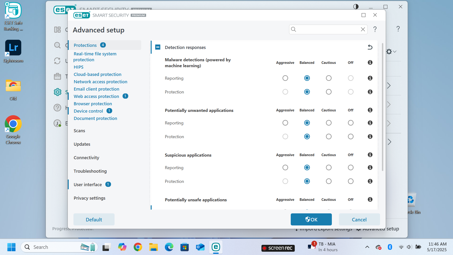 ESET Home Security screenshot