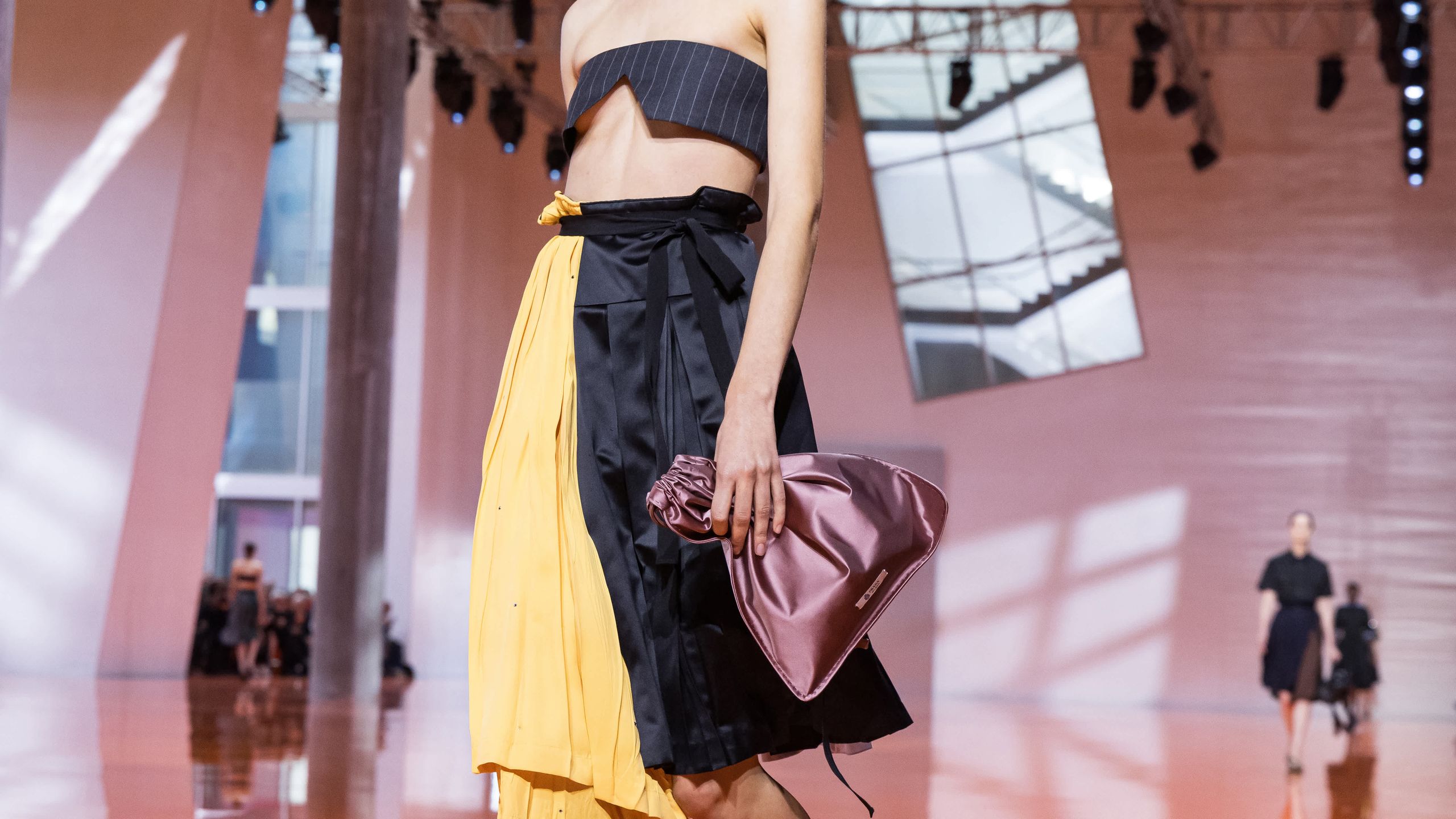 The drawstring pouch, filed from Milan