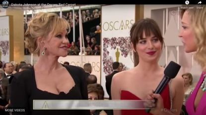 2015: When Dakota Johnson had an uncomfortable moment with her mother during a red carpet interview.