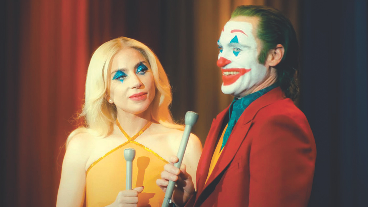 Lady Gaga and Joaquin Phoenix in Joker: Folie à Deux