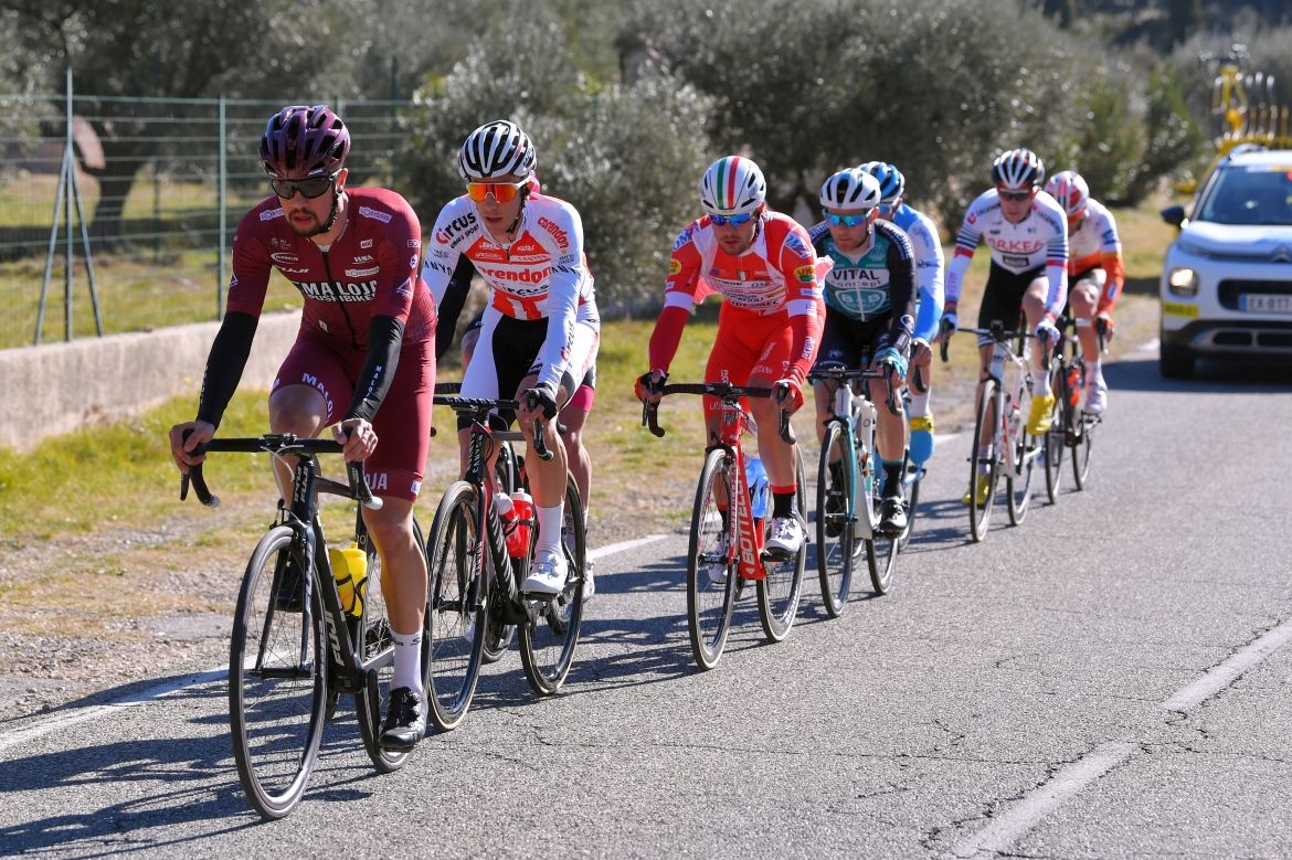 The breakaway on stage 2 of the Tour de la Provence