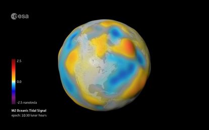 magnetic field map