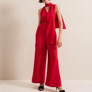 red jumpsuit 