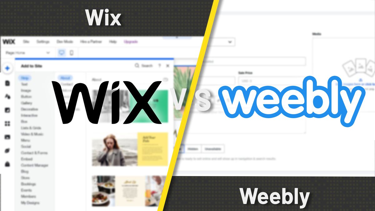 Wix vs Weebly