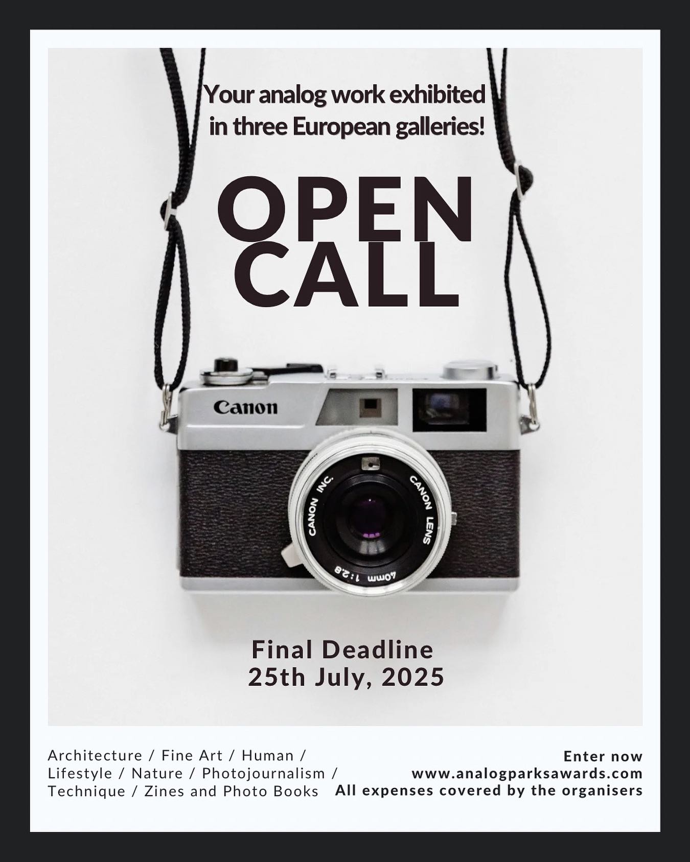 AS International Film Photography Awards photography competition