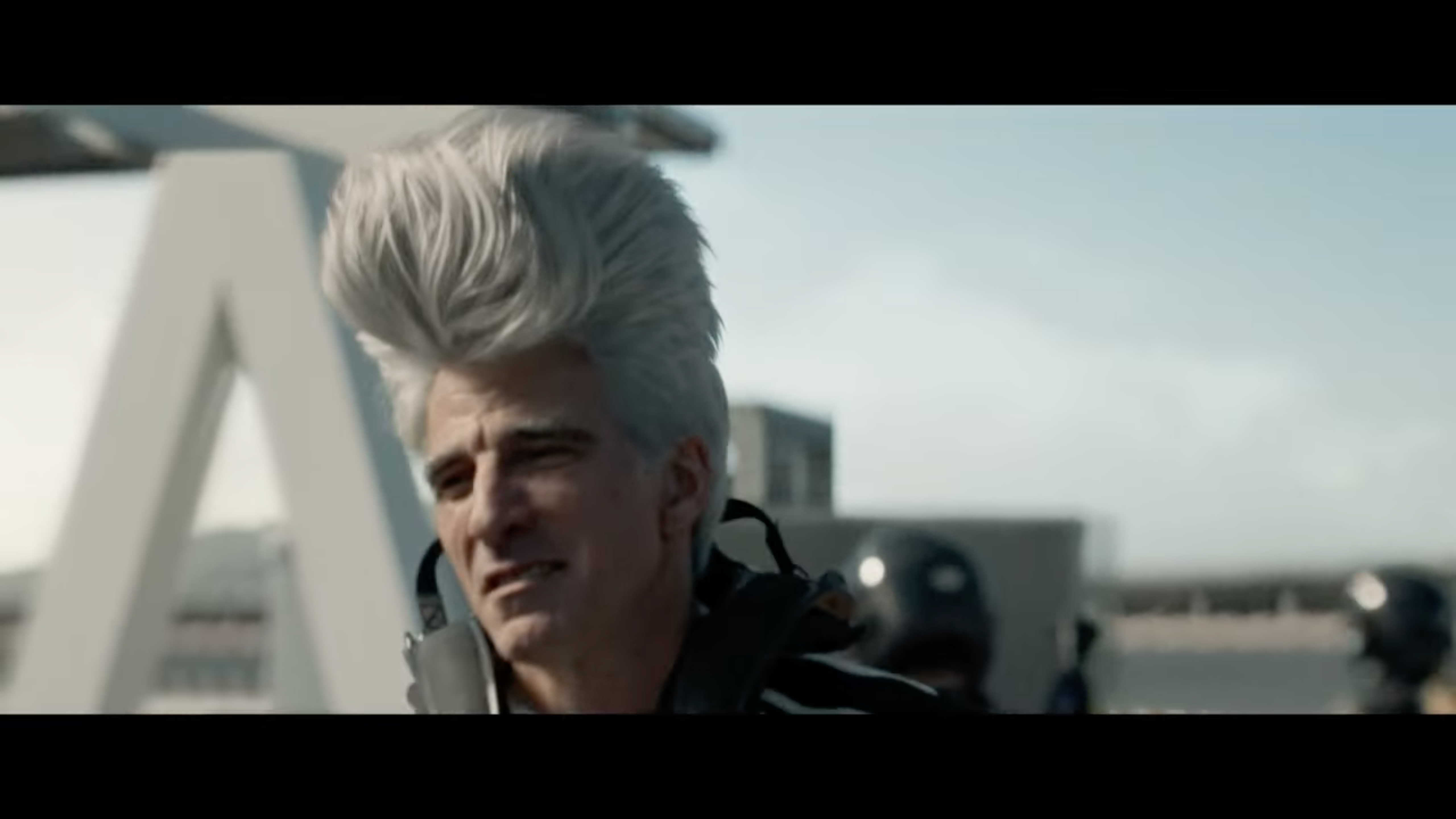 Craig Federighi in a scene from the F1: The Movie promo at WWDC 2025