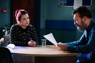 Whitney Dean goes to the police in EastEnders