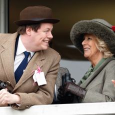 Queen Camilla and her son, Tom Parker Bowles