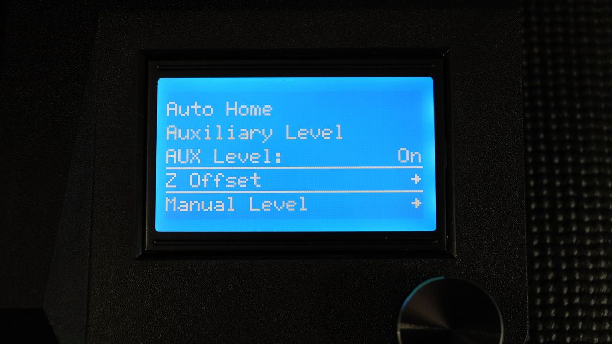 Sunlu Terminator 3 (T3)_Control screen display 3