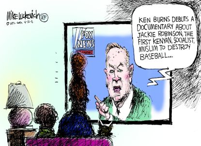 Political Cartoon Bill O'Reilly