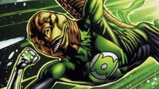 DC Comics artwork of Green Lantern Isamot Kol