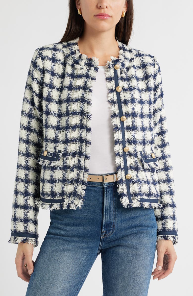Check Tweed Jacket