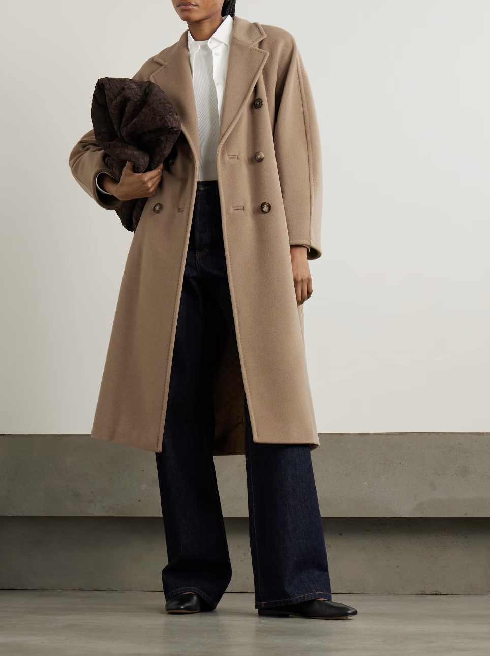 MAX MARA, Madame 101801 Icon double-breasted wool and cashmere-blend coat
