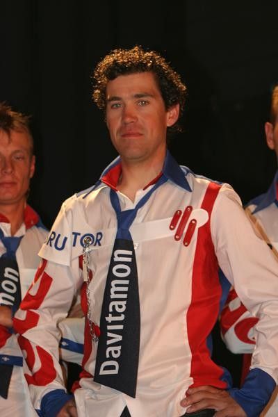 Leon Van Bon looks a little bemused by it all