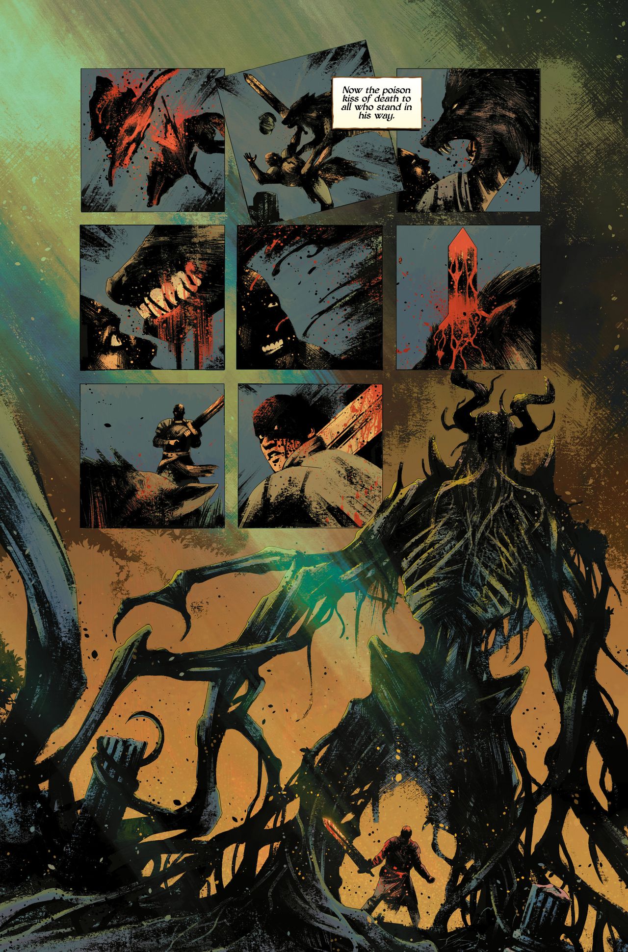 Pages from Dark Souls: The Willow King
