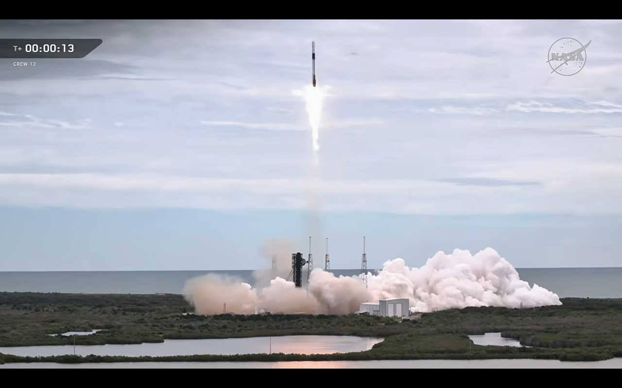 SpaceX Crew-13 launch