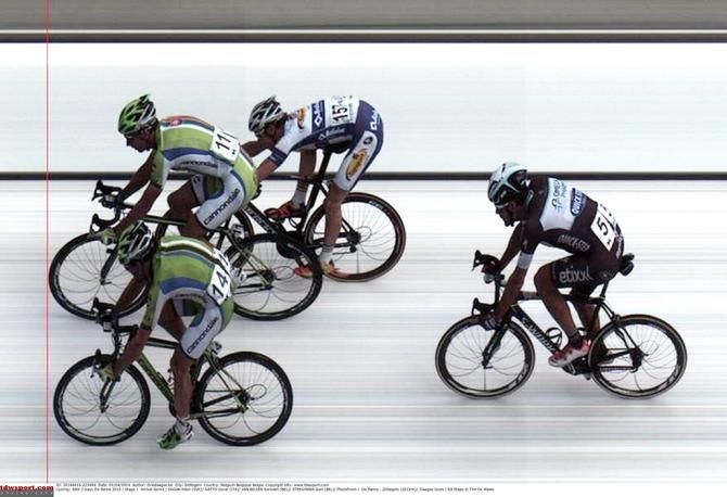 The photo finish of stage 1