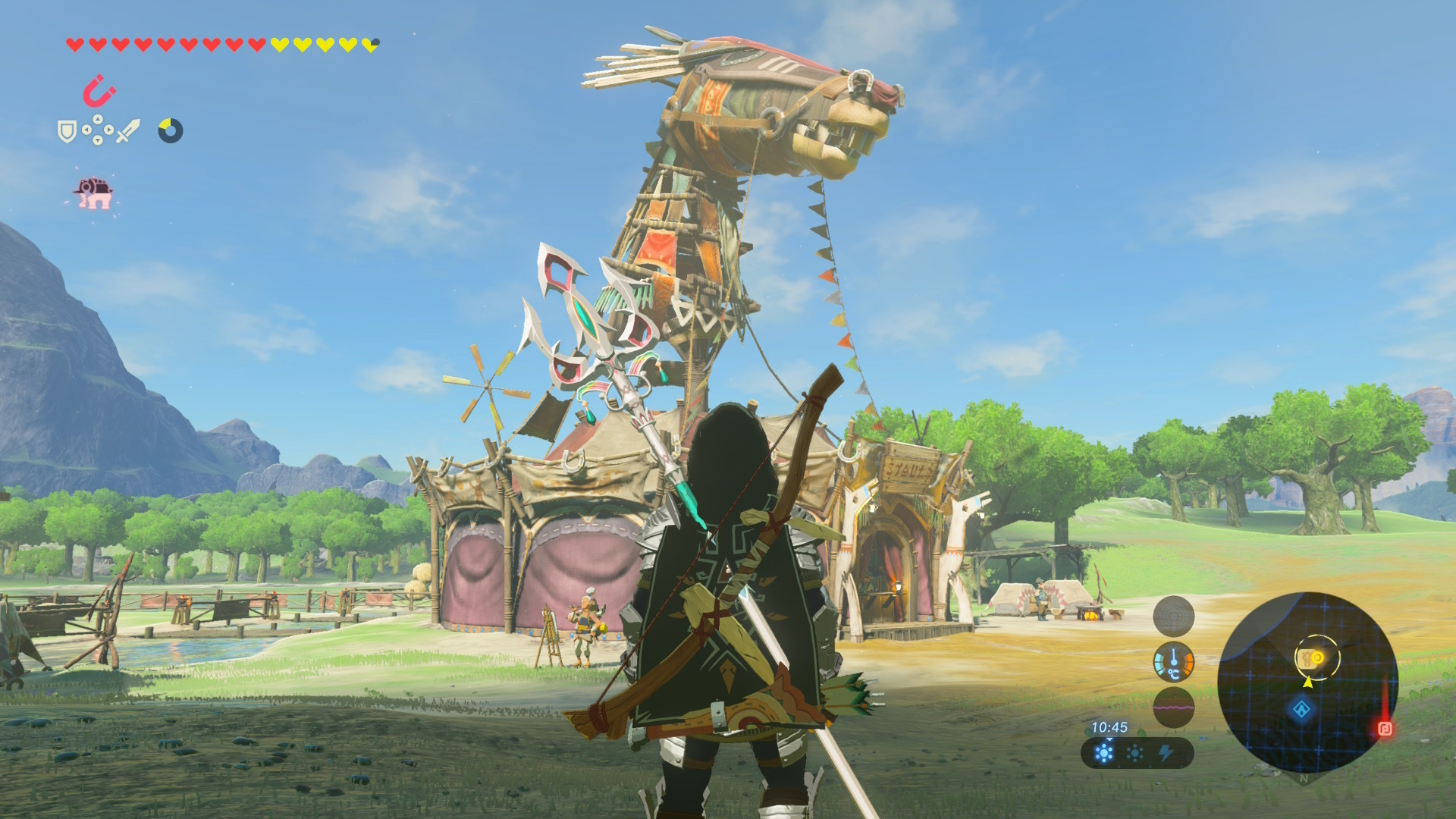 The Legend of Zelda: Breath of the Wild on Nintendo Switch 2 with HDR off